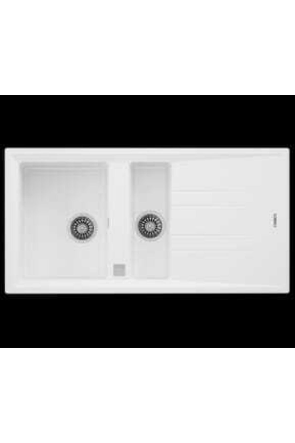 Stone 60 B-tg White Te Granite Sink