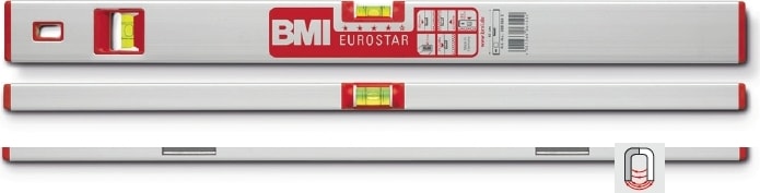 Bmı Euro Star 690050EM 50CM Alüminyum Su Terazisi Mıknatıslı