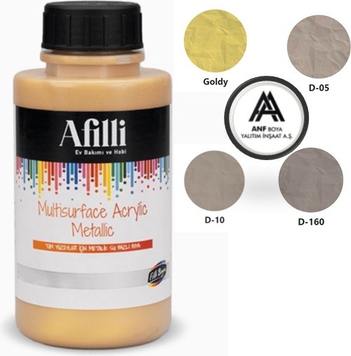 Afilli Multisurface Akrilik Metallic 120 ml D-05