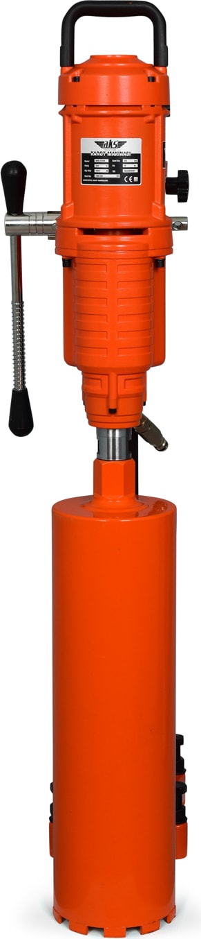 2550E Düz Sehpalı 4350 W 255 mm Hız Devir Ayarlı Karot Makinesi