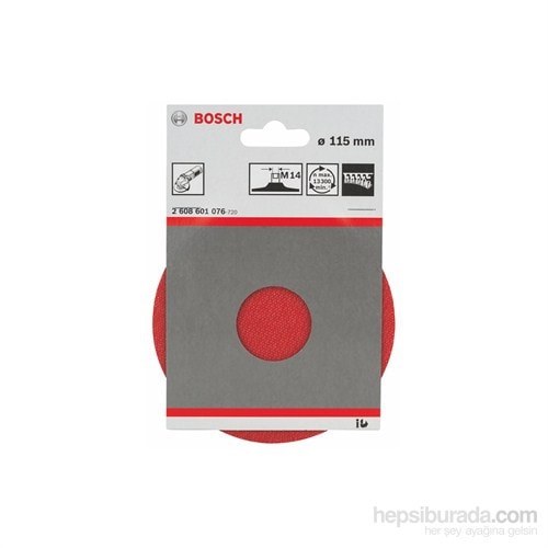 BOSCH - Pıtrak Tutturmalı Taban - 115 Mm, 13.300 U/Min