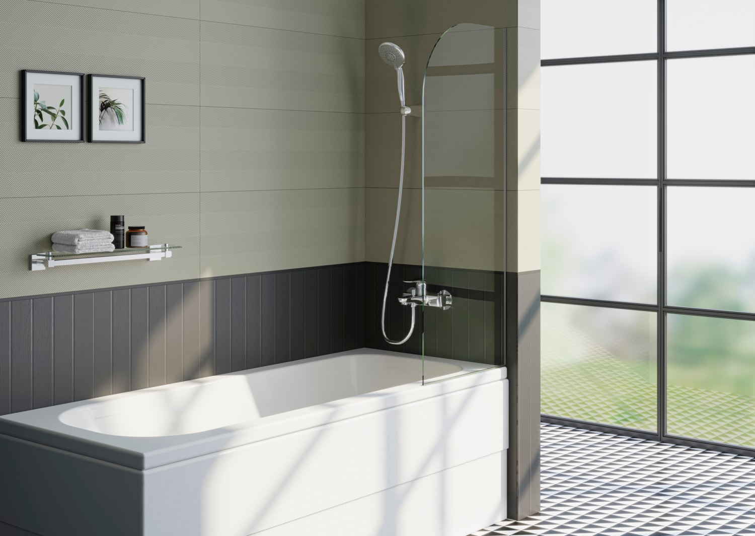 Artema Cozy A45681 5F El Duşu Takımı, Krom