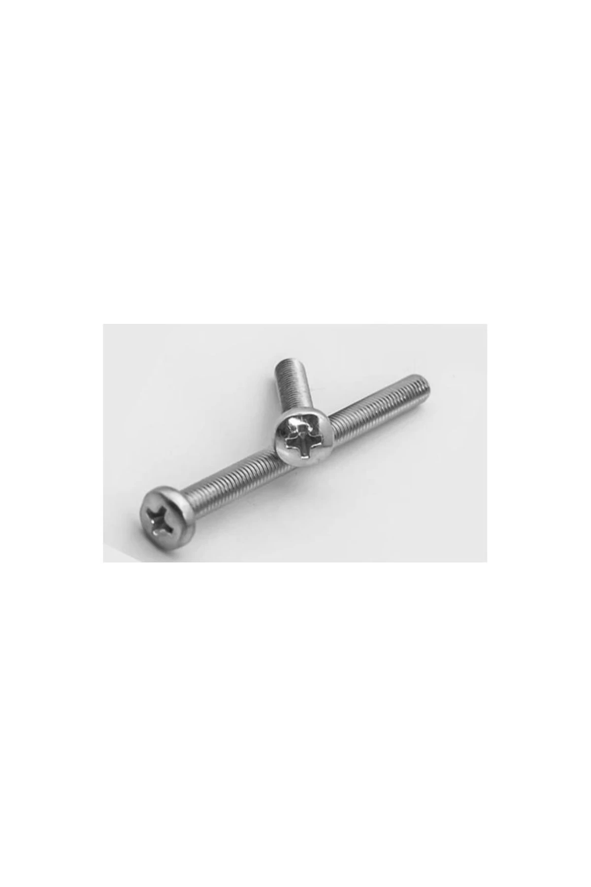 Yuvarlak Yıldız Başlı YSB Civata M6x100 - 10 Adet