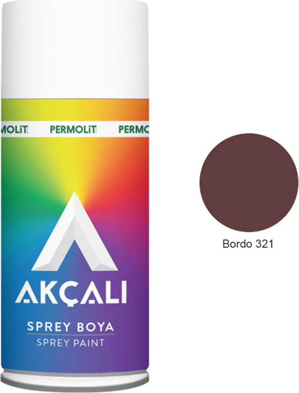 Tampon Sprey Boya 400 Ml/ Bordo 321