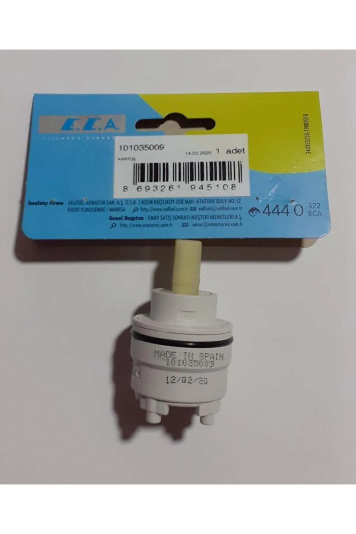 Ø35 Kartuş Orınglı 101035009