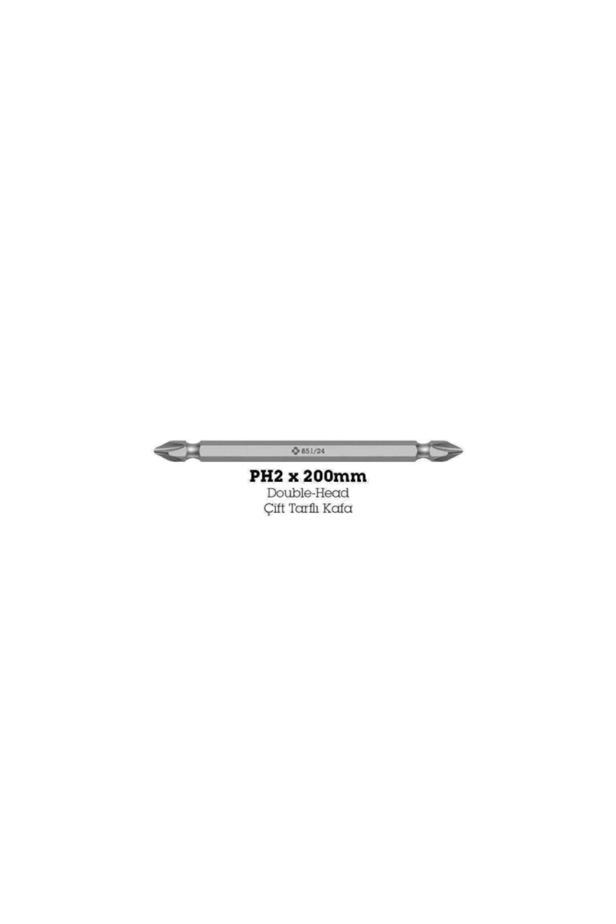WERA 851/24 Ph/yıldız 2x200mm Bits 05135728001