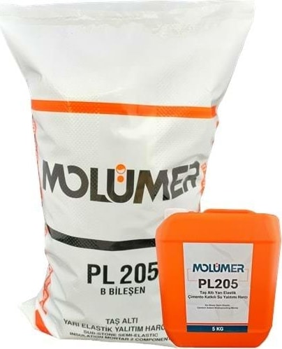 OZKUVVET PL205 Taş Altı Yarı Elastik Su Yalıtımı Gri 20+5kg