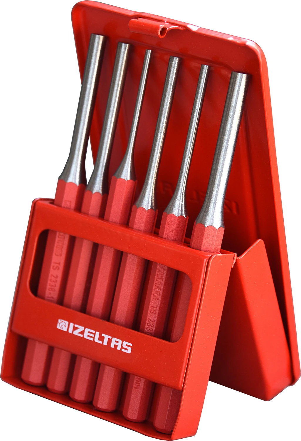 Izeltaş Düz Pim Zımba Takımı (6 Parça)