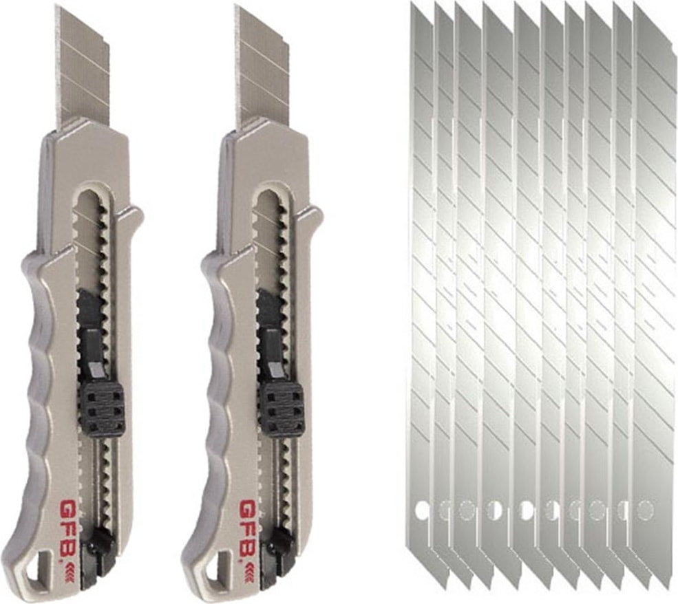 2 Adet Metal Maket Bıçağı + 10 Adet Yedek Uç