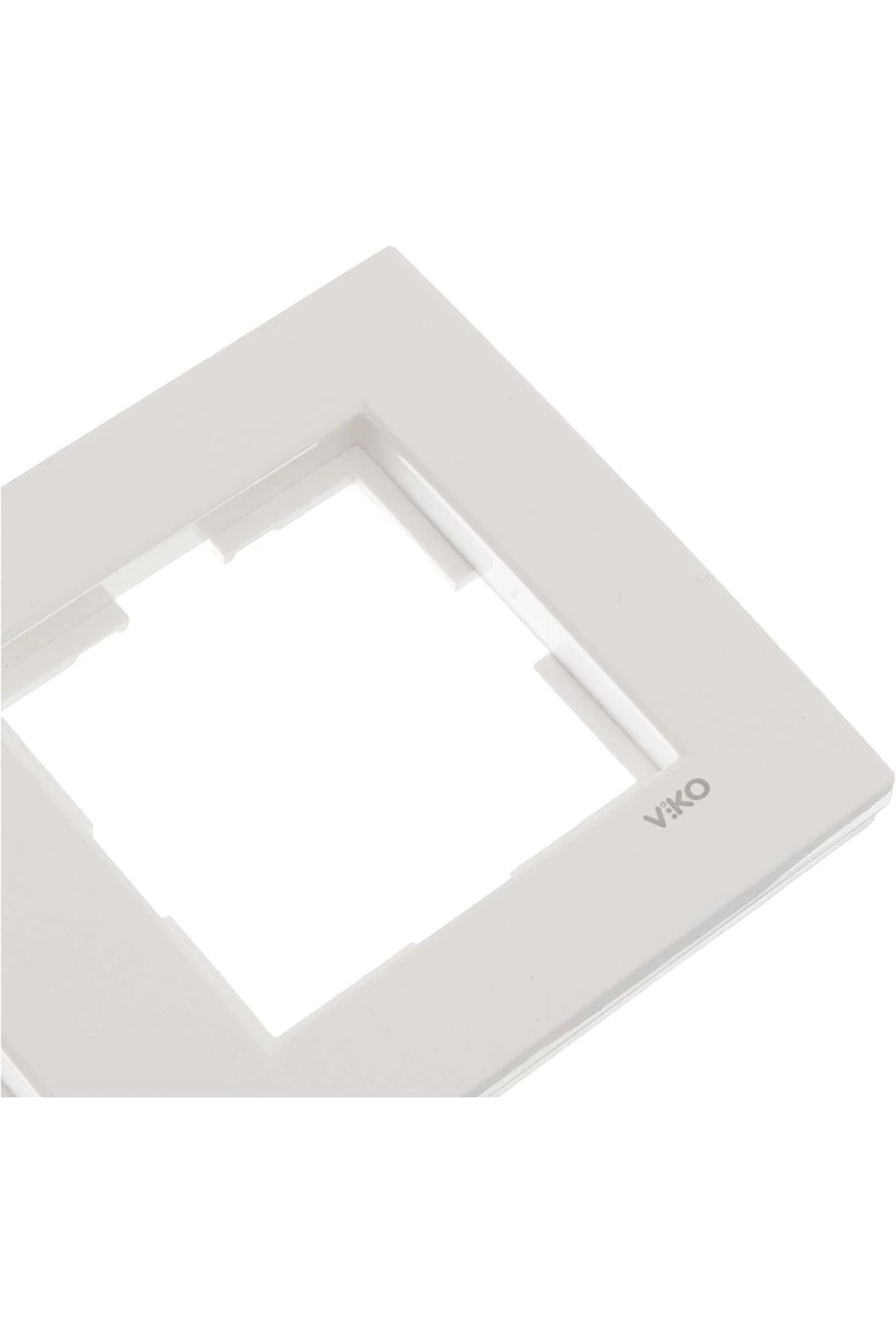 Viko Karre Tekli Çerçeve Beyaz 1 Adet Priz Çerçevesi