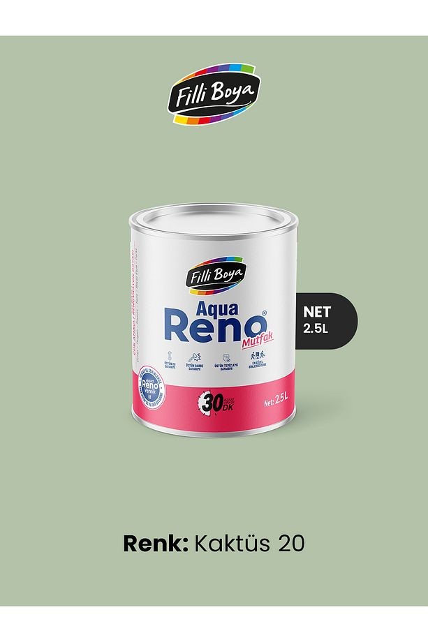 Aqua Reno Mutfak 2.5 Lt Kaktüs 20