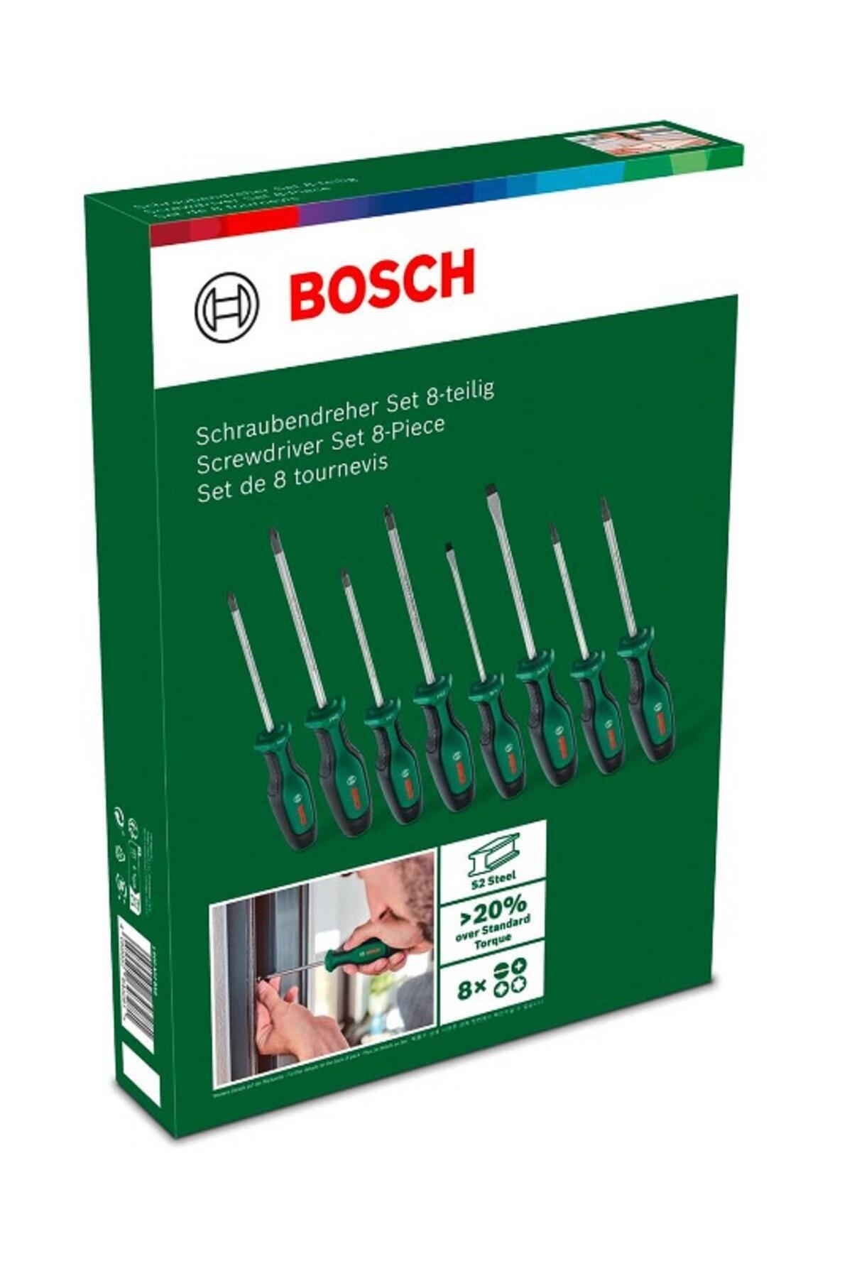 BOSCH Tornavida Seti 8 Parça 1600 A02 BX8