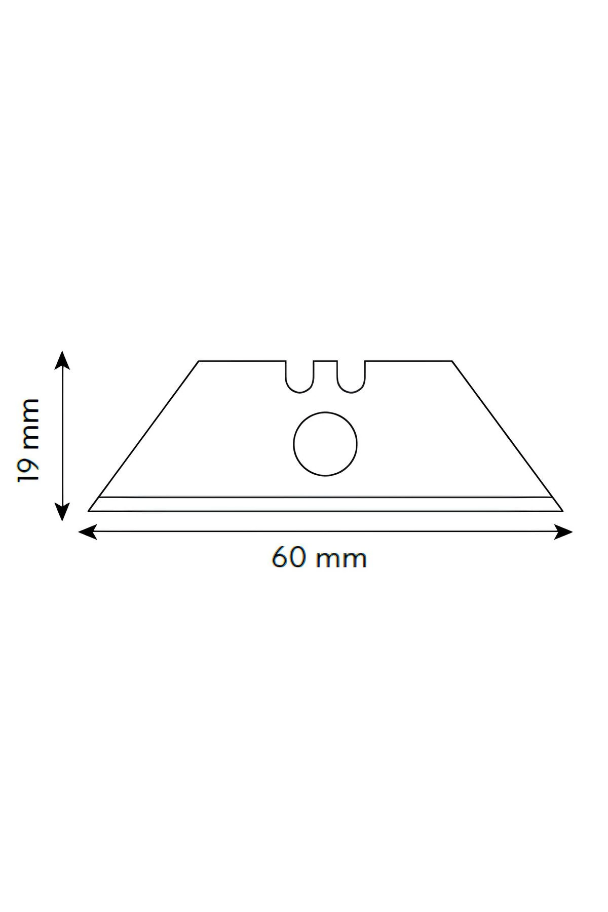 VIP-TEC VT875142 Profesyonel 3 Kademeli Güvenikli Maket Bıçağı