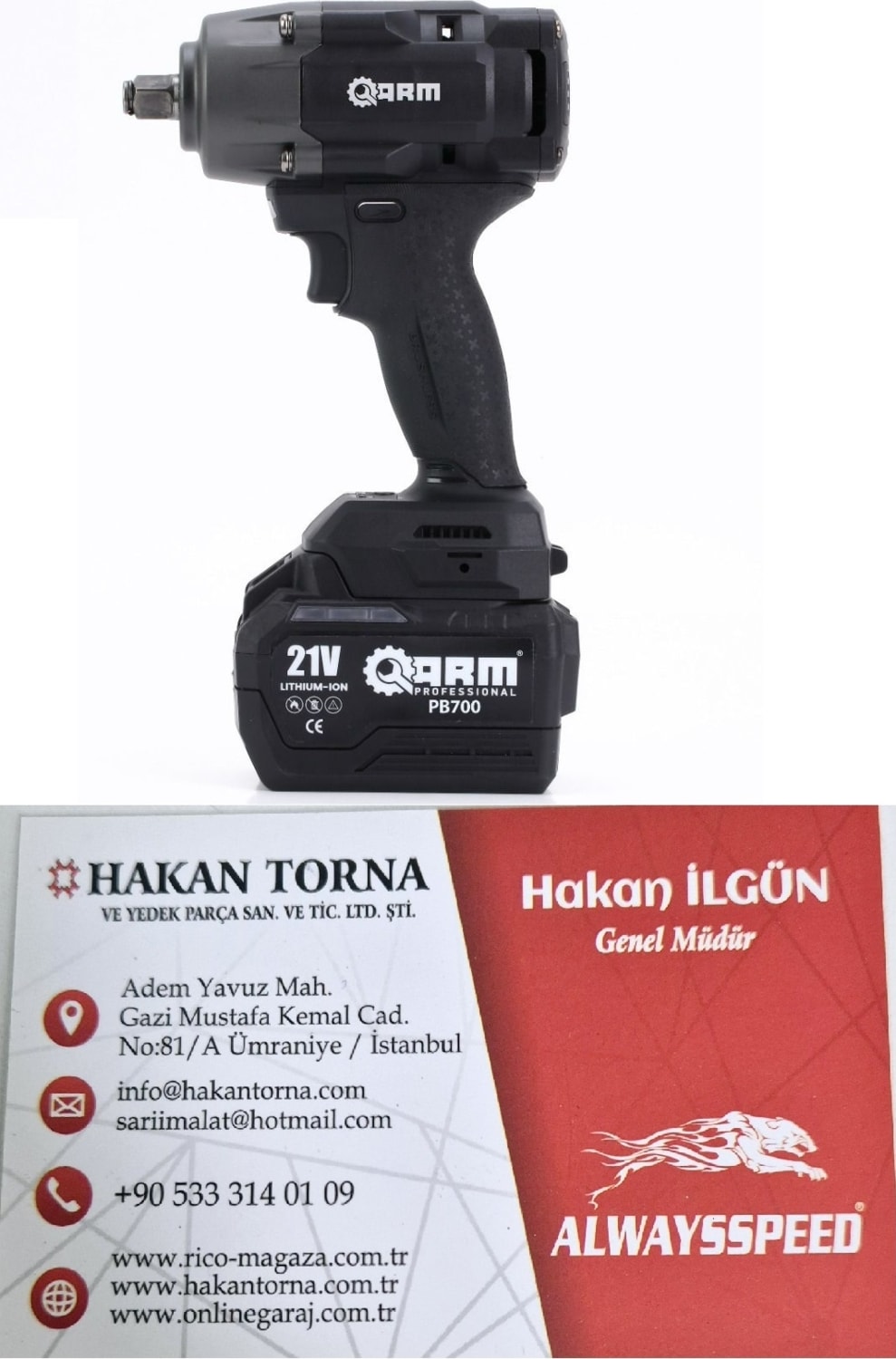Darbeli Şarjlı Somun Sökme Sıkma Makinesi 1000NM
