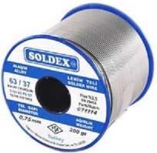 SN63 PB37 Lehim Teli - 0.75 mm 200 Gr