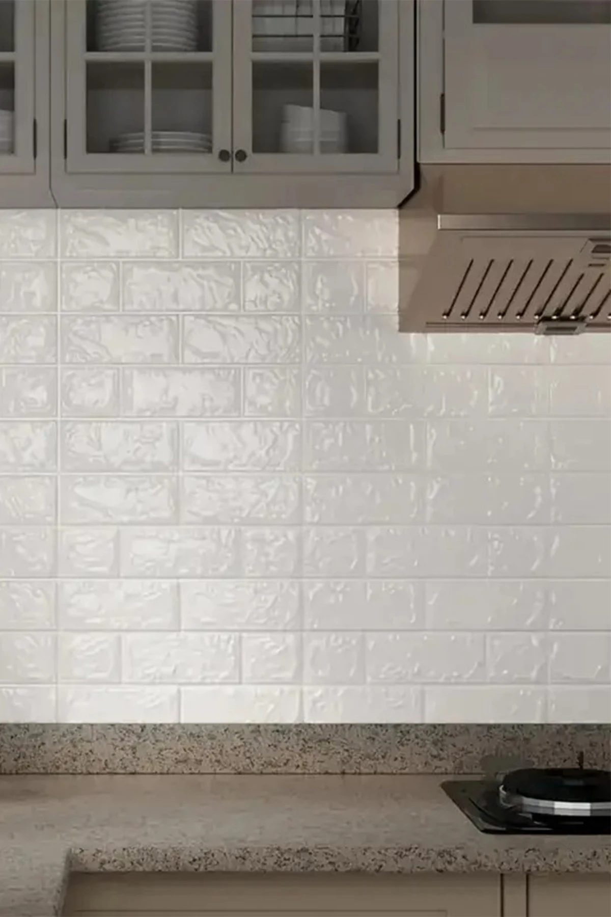 Yeni Baskı* Kendinden Yapışkanlı Duvar Kağıdı Esnek Köpük Paneli 3d Boyutlu Desen Beyaz 70x77