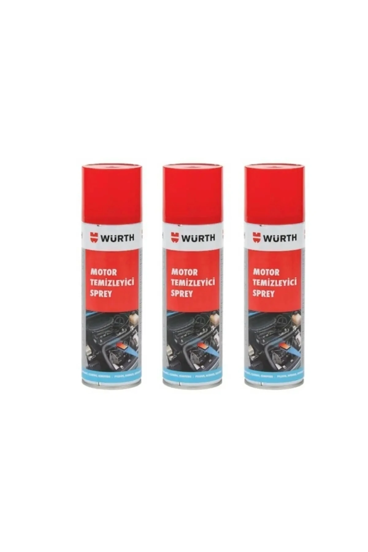 Motor Temizleme Spreyi Hızlı 500 Ml 3 adet