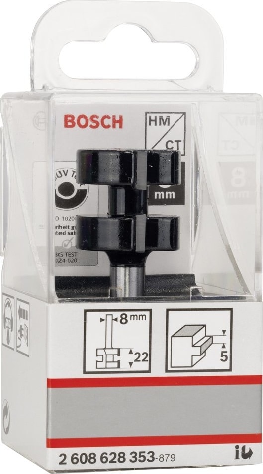 BOSCH Standard W Birleşim Frezesi 8*25*58 mm