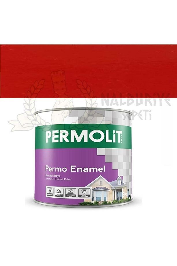 Enamel Sentetik Yağlı Boya Bayrak Kırmızı 2.5 Lt.