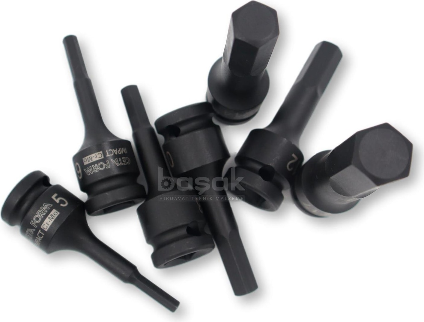 5-17MM 1/2’’ Allen Uçlu Havalı Lokma Takımı 7 Parça C68-RH07