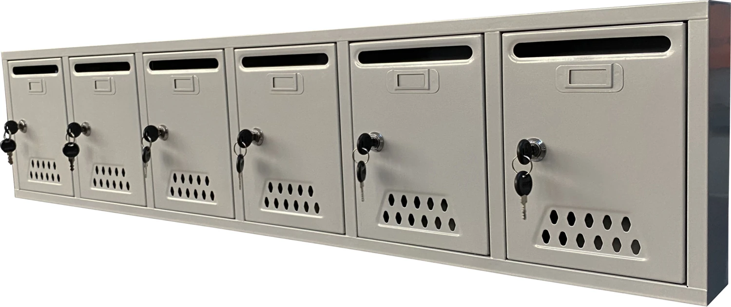 Posta Kutusu 6'lı Gri