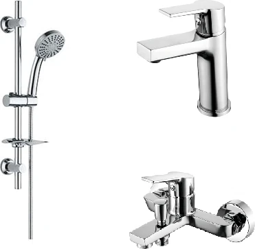 SH425 5 Fonksiyonlu El Duş Luna 3'lü Set