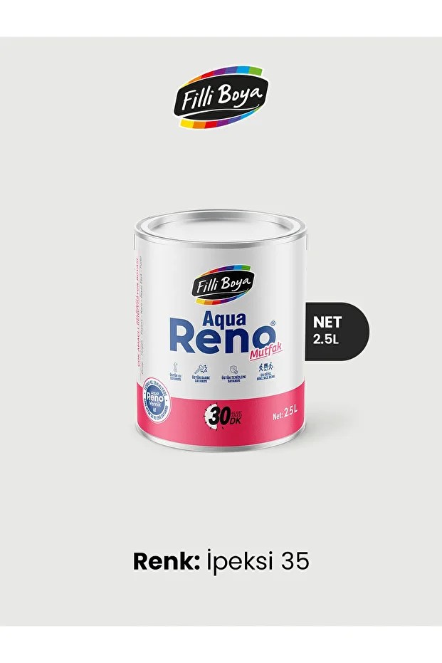Aqua Reno Mutfak 2.5 Lt Ipeksi 35