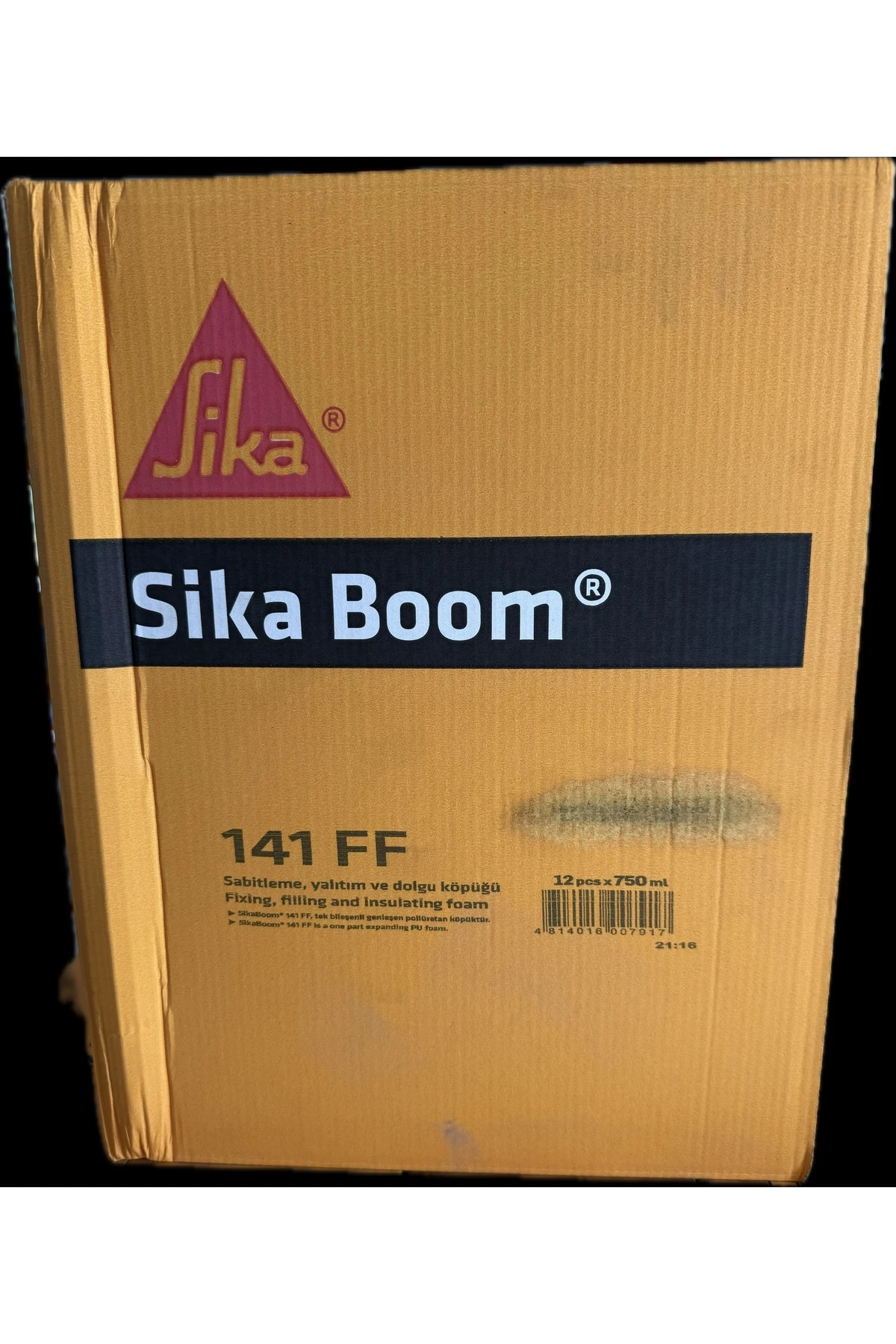Sika BOOM 141 FF 750 MM POLİÜRETAN KÖPÜK (12 ADET KOLİ)