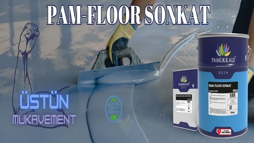 4804 Solventsiz Zemin Kaplama 18 Kg+6 kg Beyaz Ral 9016