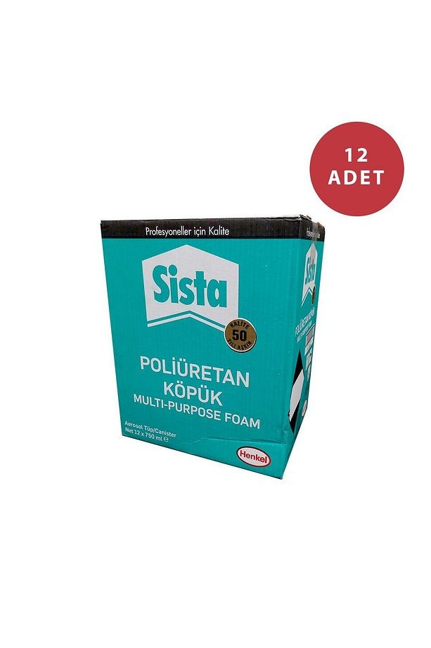 Universal Poliüretan Köpük (750 ml) 12 Adet 1 Koli