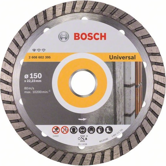 BOSCH Standard For Universal Turbo 150 Mm 2608602395