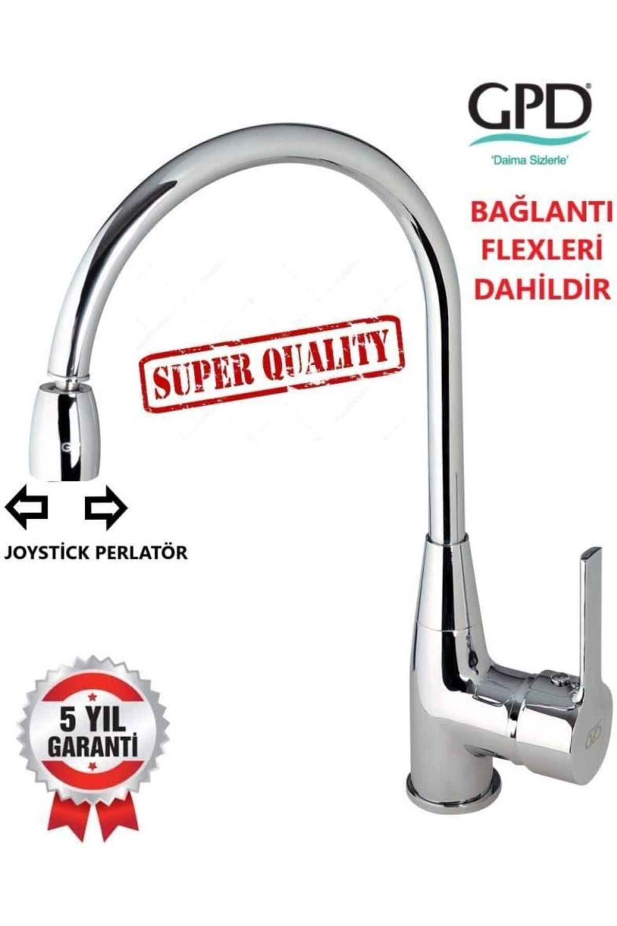 Adnoss Solus Tek Gövde Eviye Bataryası Mte55