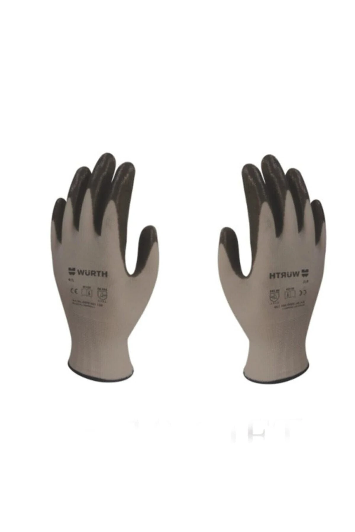 Iş Güvenliği Eldiveni Mekanikçi Siyah No:10 (6 Lı Paket)