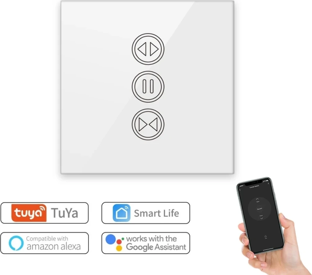 Tuya Destekli Akıllı Panjur Anahtarı