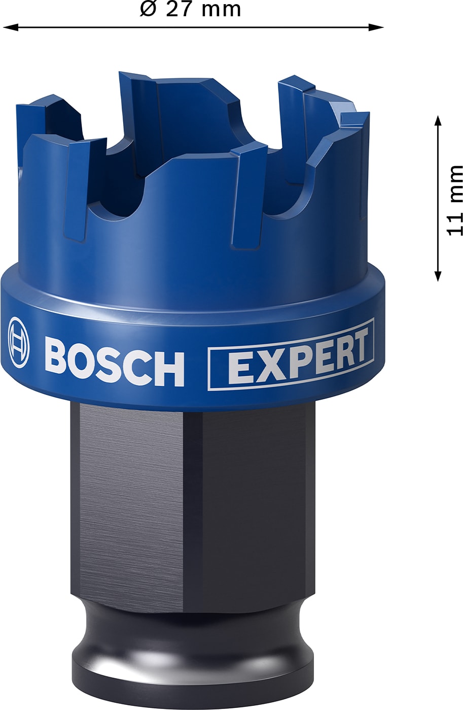 BOSCH Expert Sheet Metal Delik Açma Testeresi 27 x 5 mm