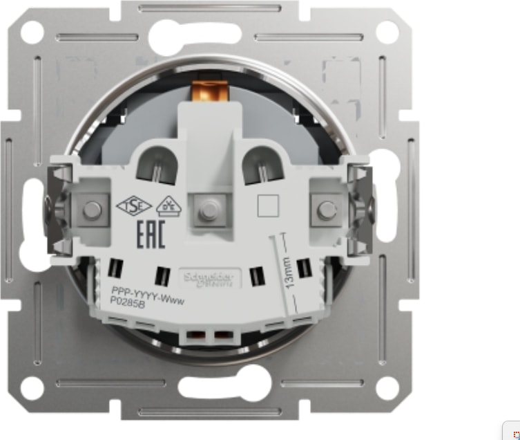 Asfora Çelik Kapakli Toprakli Priz