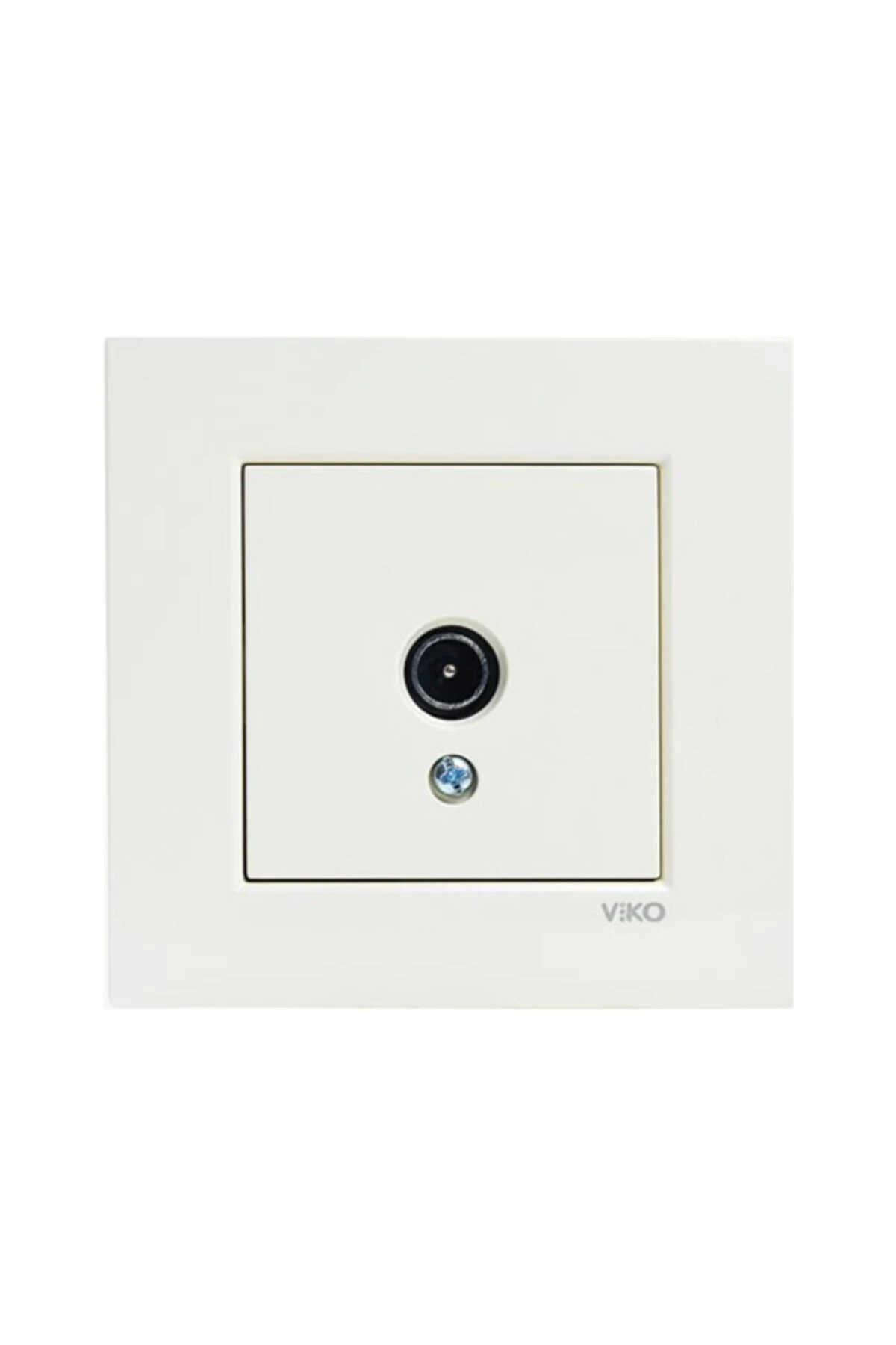 Viko Karre/meredian Tv Priz Krem Çerçeveli 2 Adet