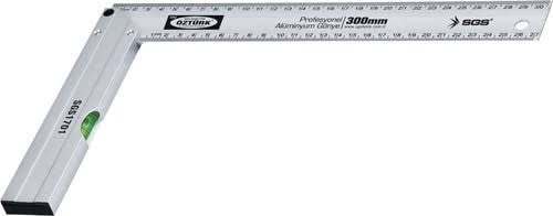 Profesyonel Alüminyum Gönye 50CM SGS1704 (1 Adet)