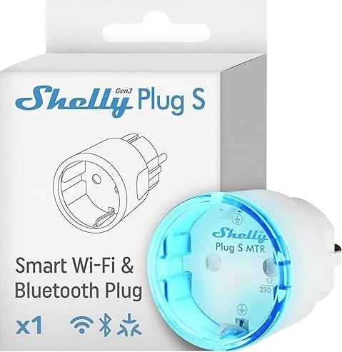 Plug S Mtr Gen3 Beyaz, Matter Sertifikalı Akıllı Priz, Güç Izleme ve Çok Renkli LED Göstergeli, Ios Android App Uzaktan Kumanda, Google Home ve Alexa Aksesuarı, Zamanlayıcı