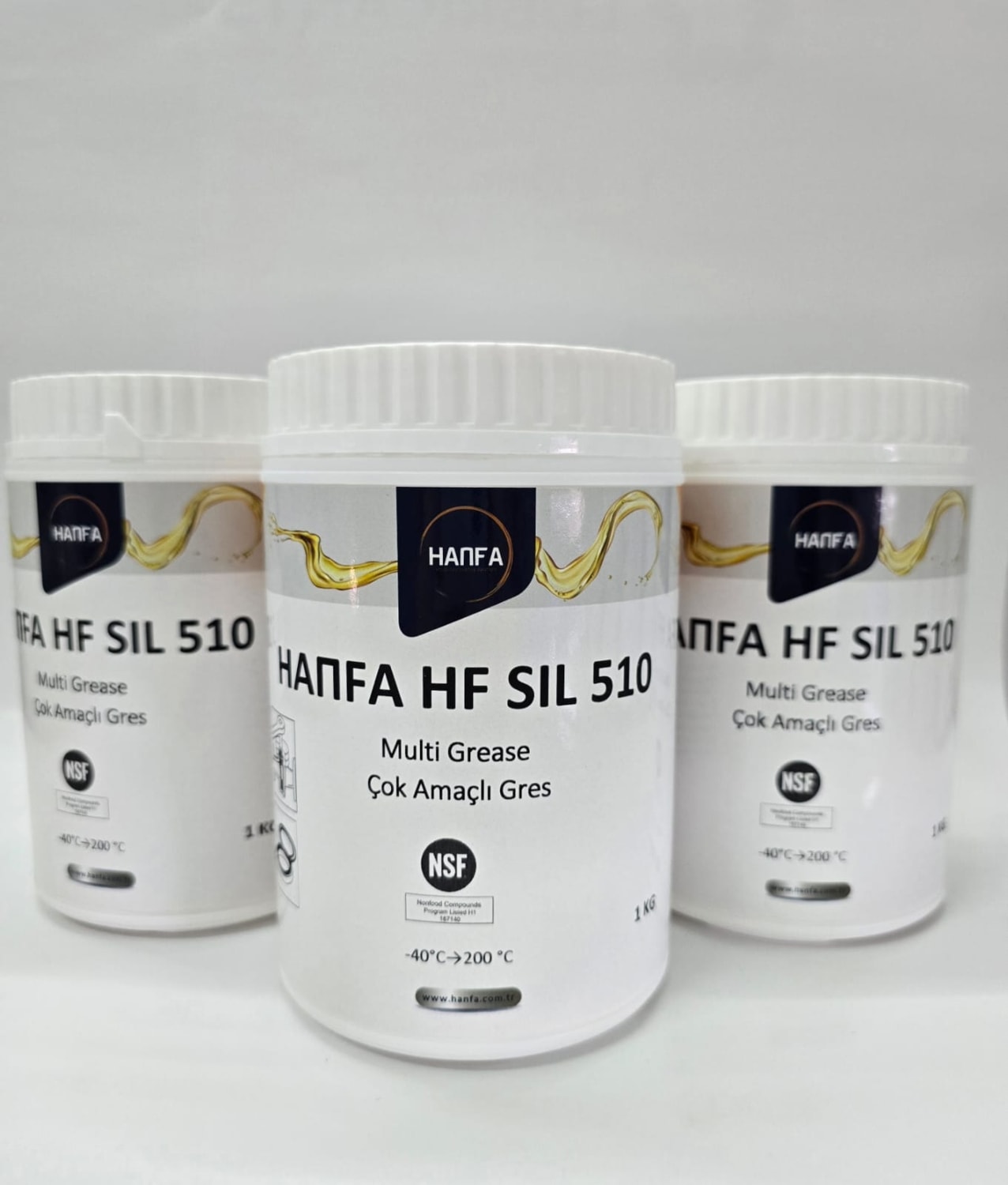 Hf-Sil 510 Gıda Onaylı Multi Silikon Gres