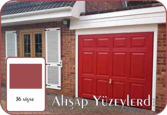 Enamel Sentetik Yağlı Boya Vişne 0.375 Lt.