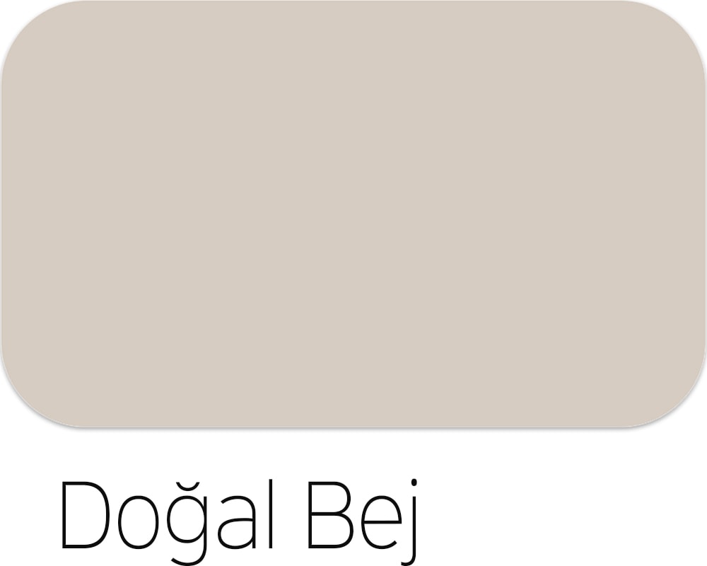 POLİSAN Popüler Plastik Iç Cephe Boya - 1640-DOĞAL Bej Cİ-6481 - 3 kg