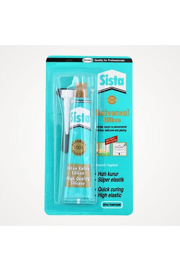 Sista Üniversal Silikon Tüp 50 gr Şeffaf