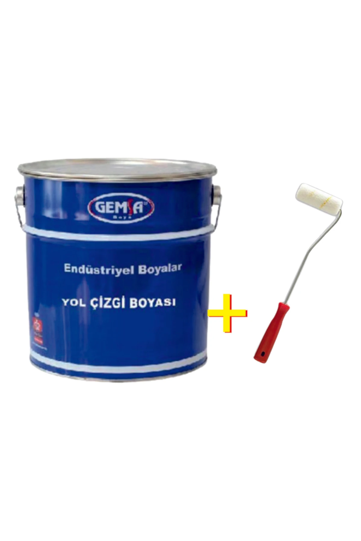Gemsa Yol Çizgi Boyası Sarı 17 Kg