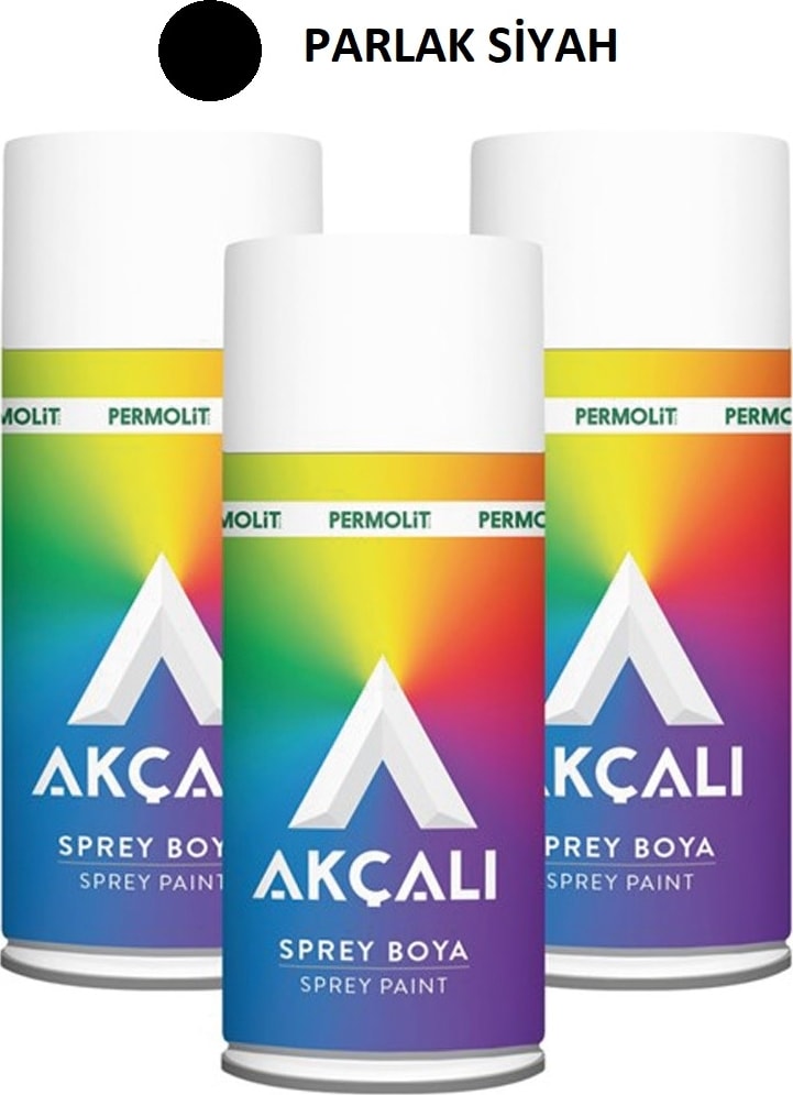 Sprey Boya Parlak Siyah 400 ml