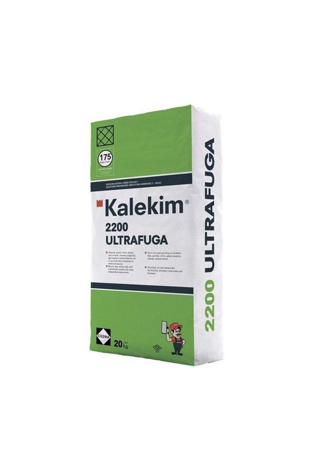 2251 Ultrafuga Silikon Katkılı Beyaz Derz Dolgu 20 Kg