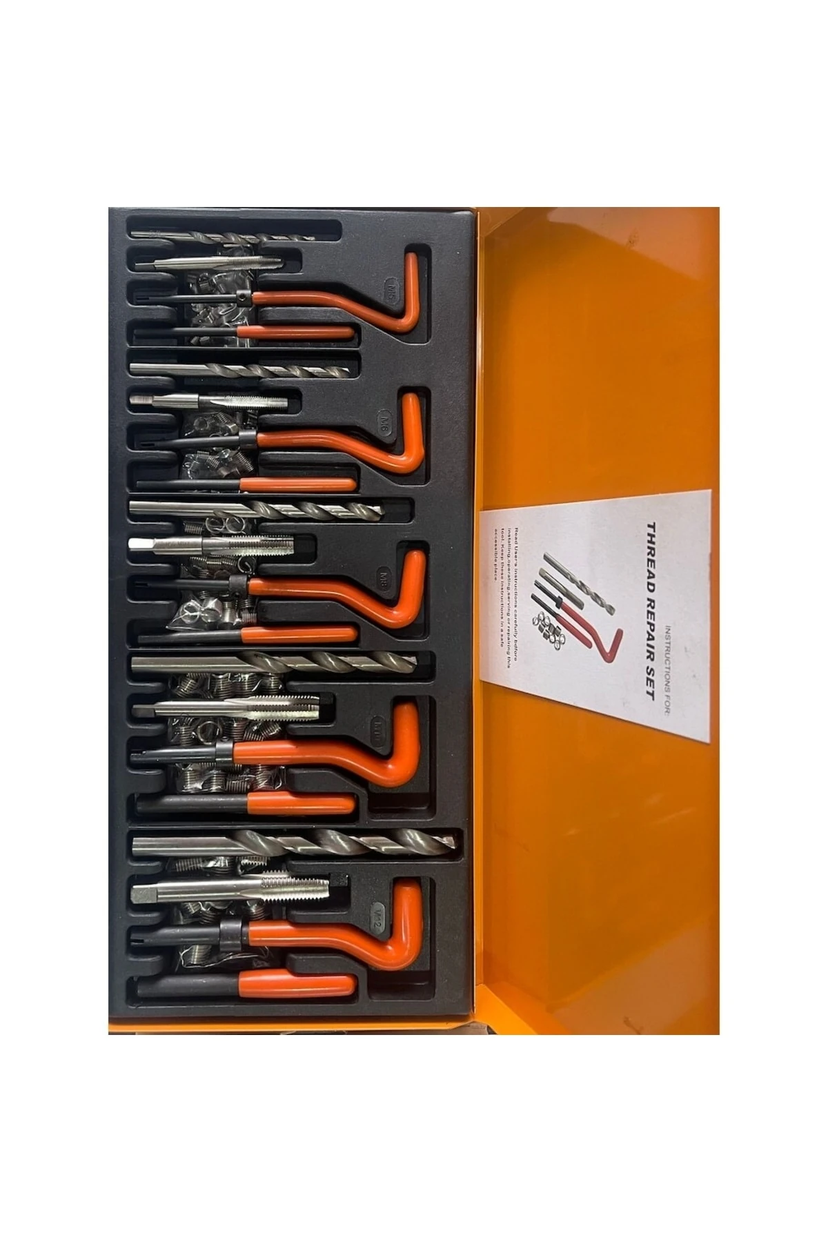 Helicoil Kılavuz Seti 131 Parça (DİŞ TAMİR SET)