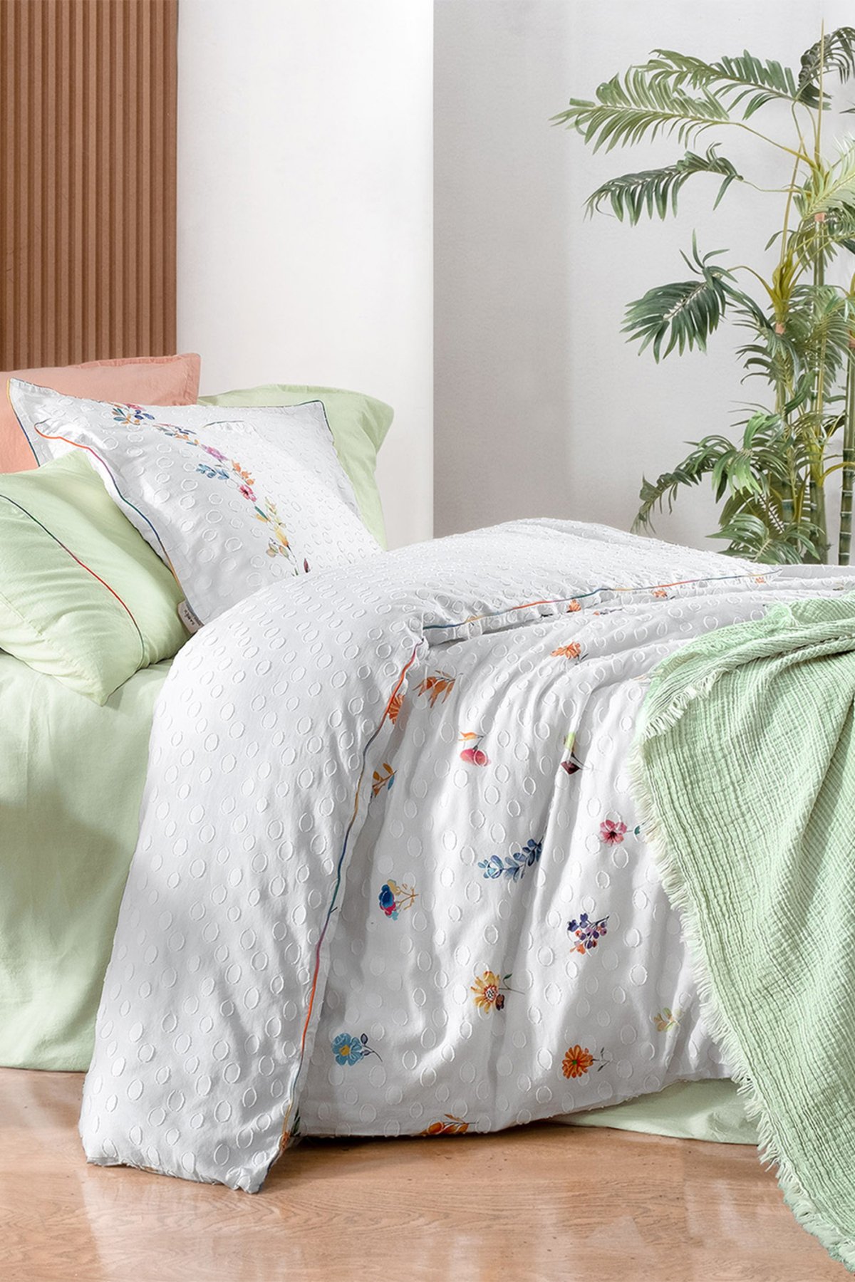 Elvira Multi Çift Kişilik %100 Pamuk Mood Comfort Nevresim Takımı