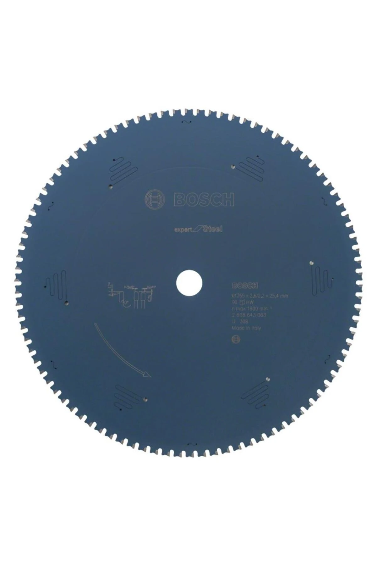 Expert For Steel 355 x 25.40mm 90 Diş Daire Testere Bıçağı 2608643063