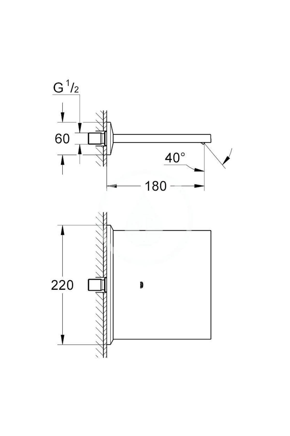 Banyo Ve Duş Için Allure Brilliant Cascade Çıkış Ucu - 13319dc0